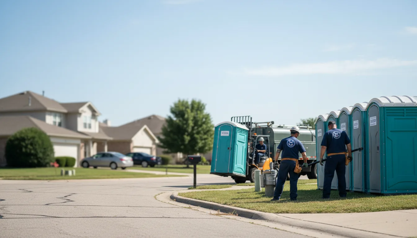 Porta Potty Rental in Celeste, TX near me